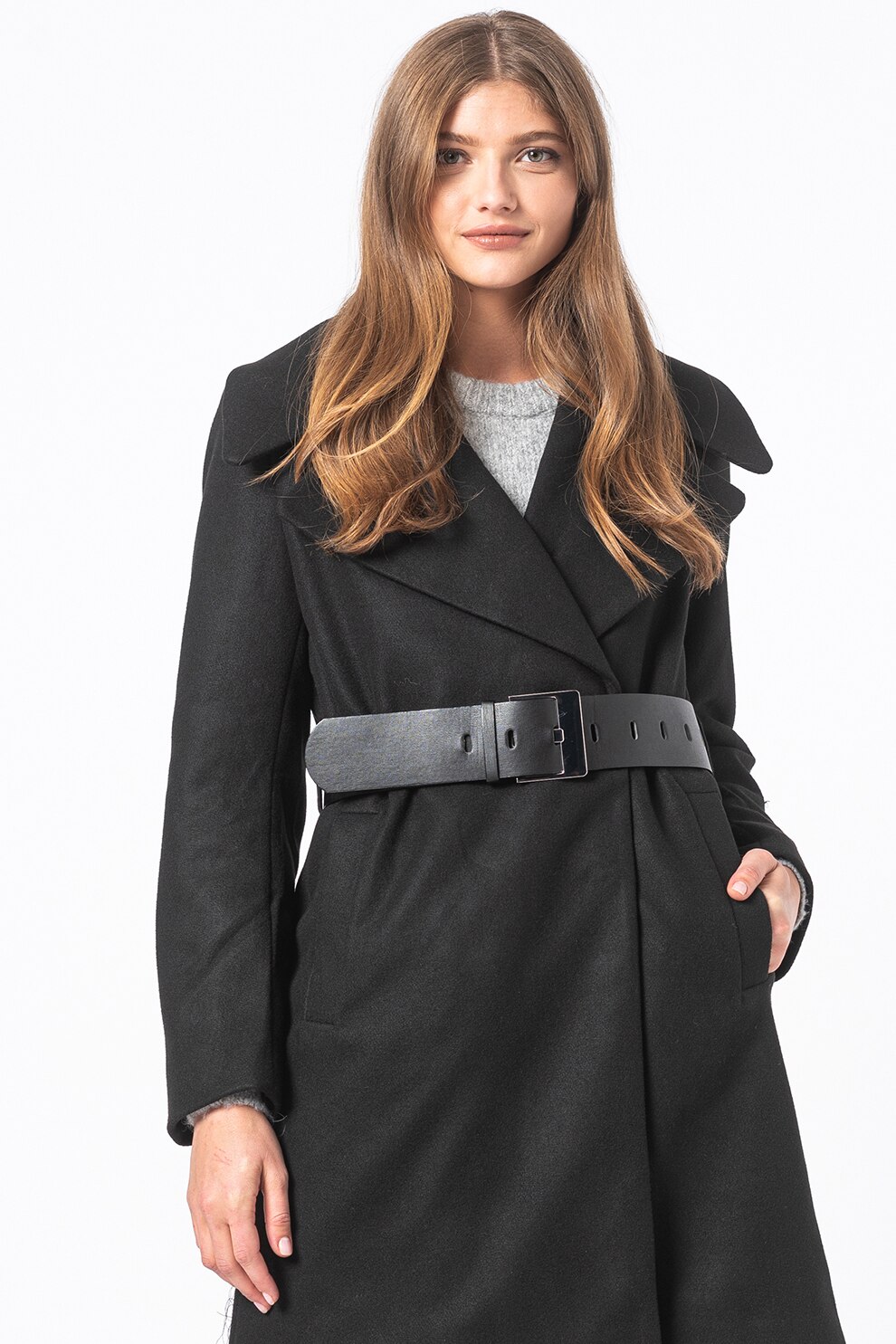 Only, Haina cu o curea lata Marie, Negru