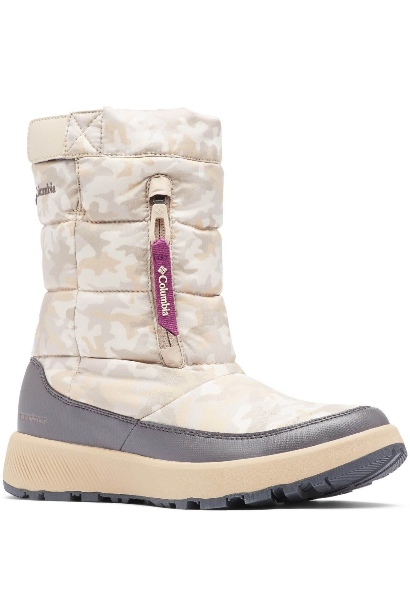 Bocanci pentru femei, Columbia Paninaro Omni-Heat Pull On, Maro, 5