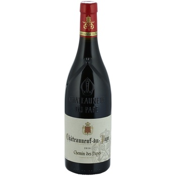 Vin Rosu Chateauneuf du Pape Chemin des Papes, Sec, 0.75l Vin Rosu Chateauneuf du Pape Chemin des Papes, Sec, 0.75l