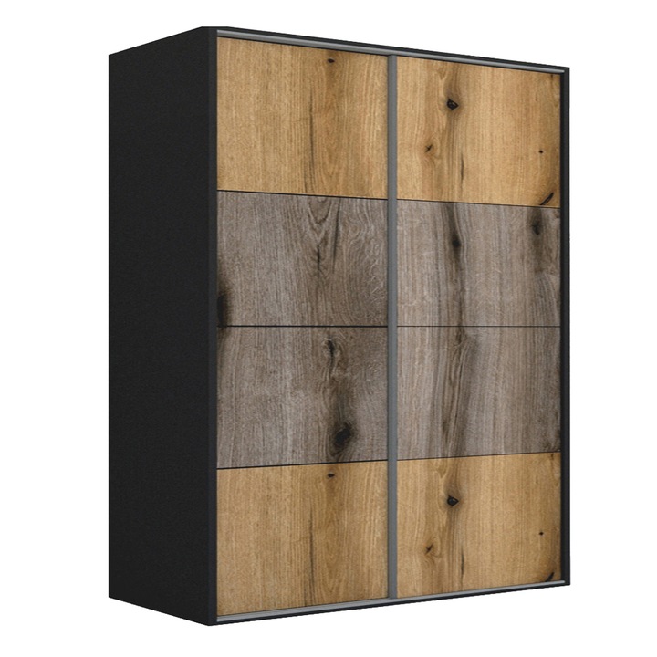 Dressing Genarom LEX A, Stejar Wotan / Stejar Monastery, 221 x 240 x 66 cm