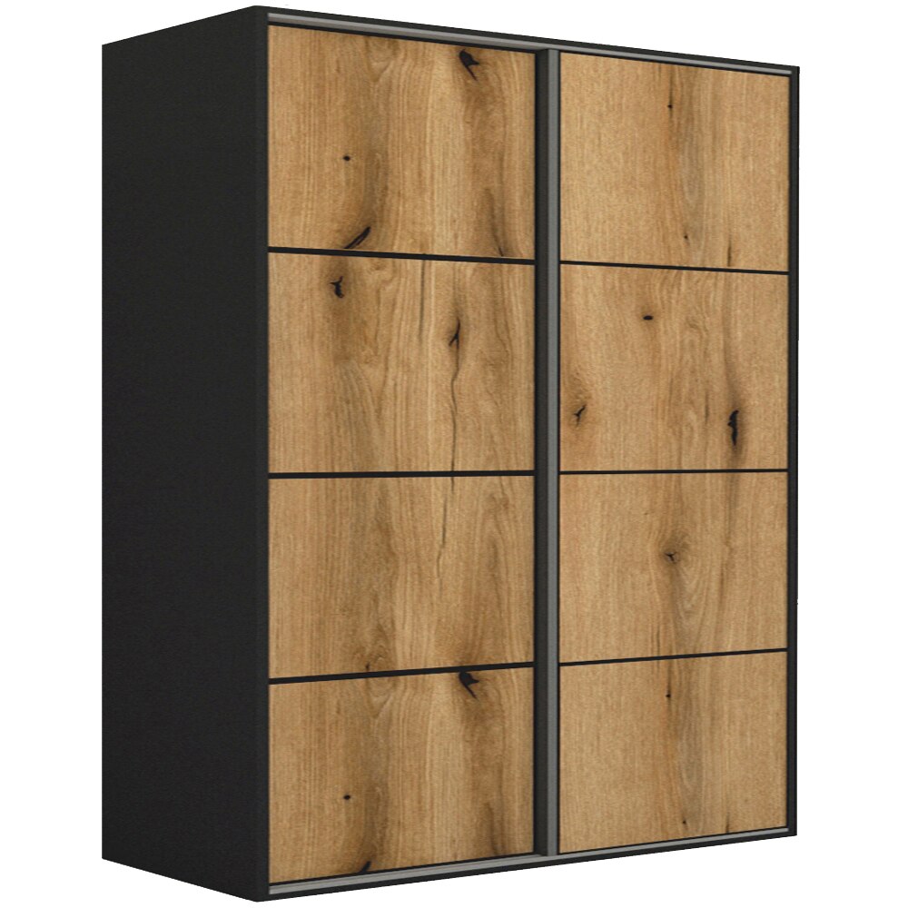 Dressing Genarom LEX D, Stejar Wotan, 221 x 240 x 66 cm