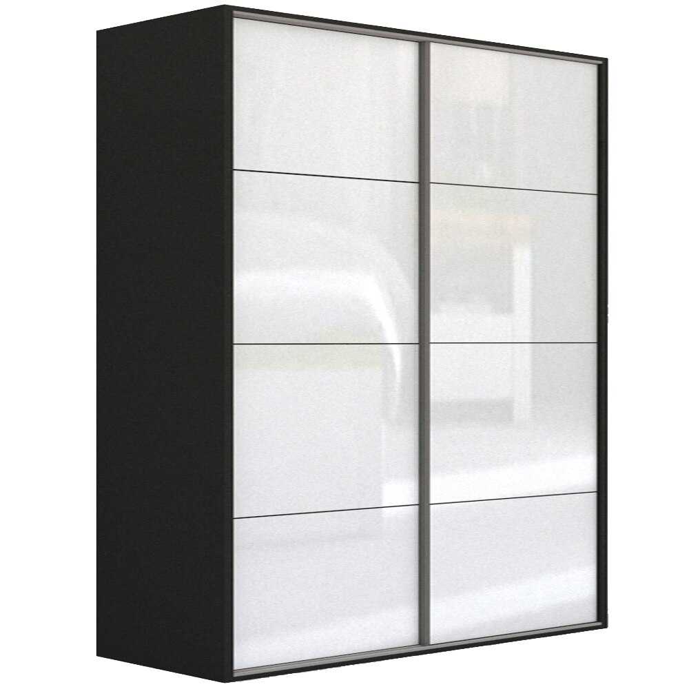 Dressing Genarom LEX D, Gri Lucios, 221 x 240 x 66 cm