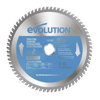 Disc circular otel subtire 185x20x1.6 mm 68T Evolution Thin Steel Disc circular otel subtire 185x20x1.6 mm 68T Evolution Thin Steel