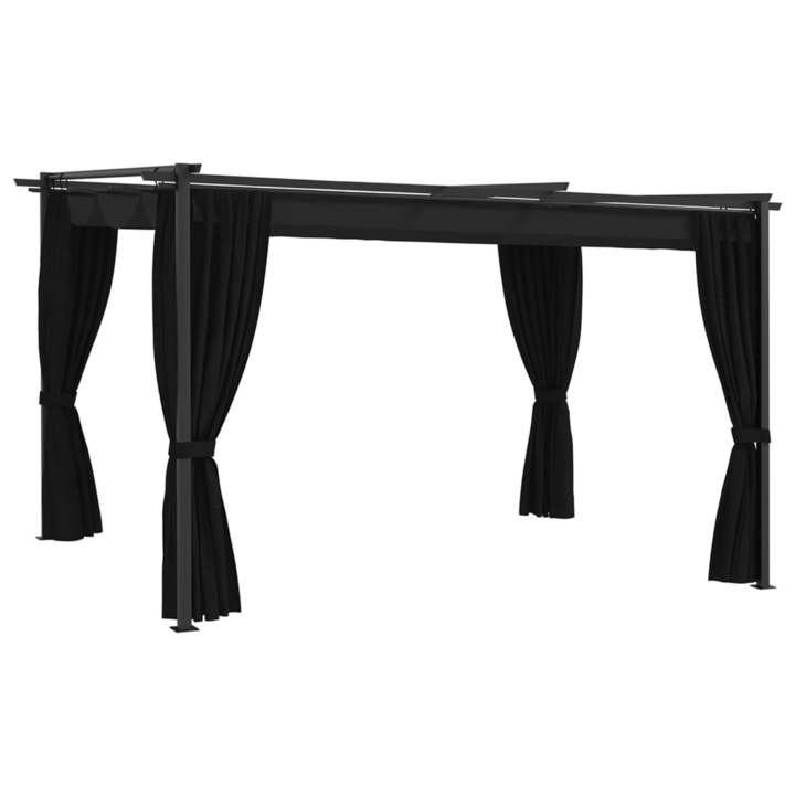 Pavilion vidaXL, antracit, 4 x 3 m, 32.78 kg