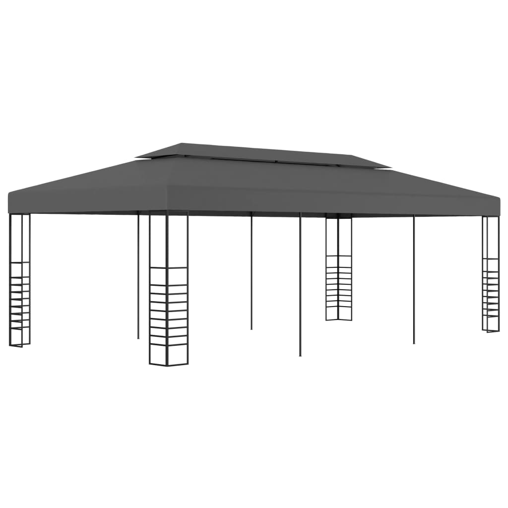 Pavilion marchiza, antracit, 3 x 6 m