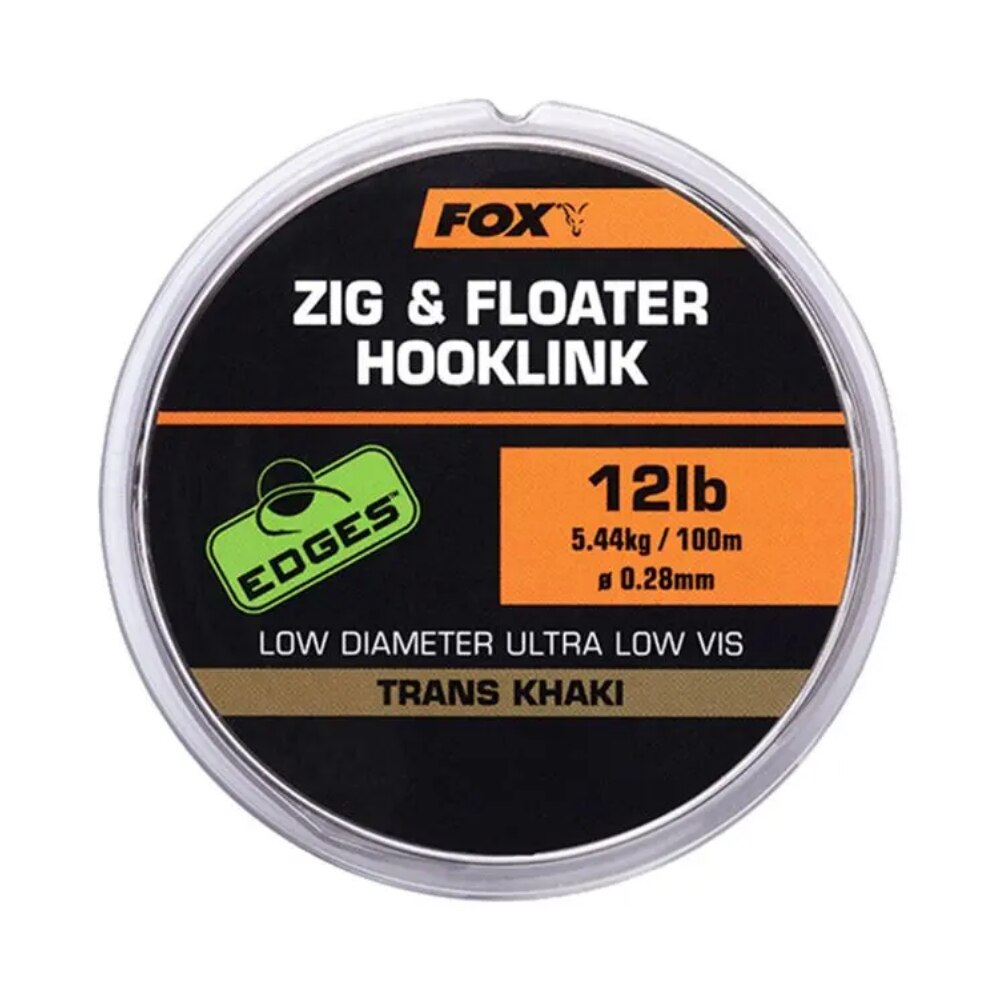 Rola pescuit, FOX Zig & Floater Hooklink Trans Khaki