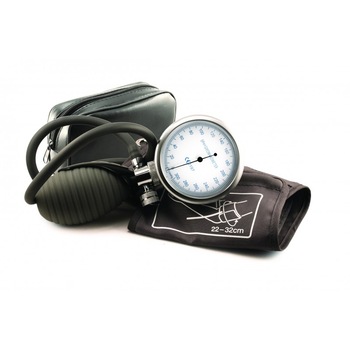 Tensiometru medical mecanic fara stetoscop, cu geanta de depozitare Tensiometru medical mecanic fara stetoscop, cu geanta de depozitare