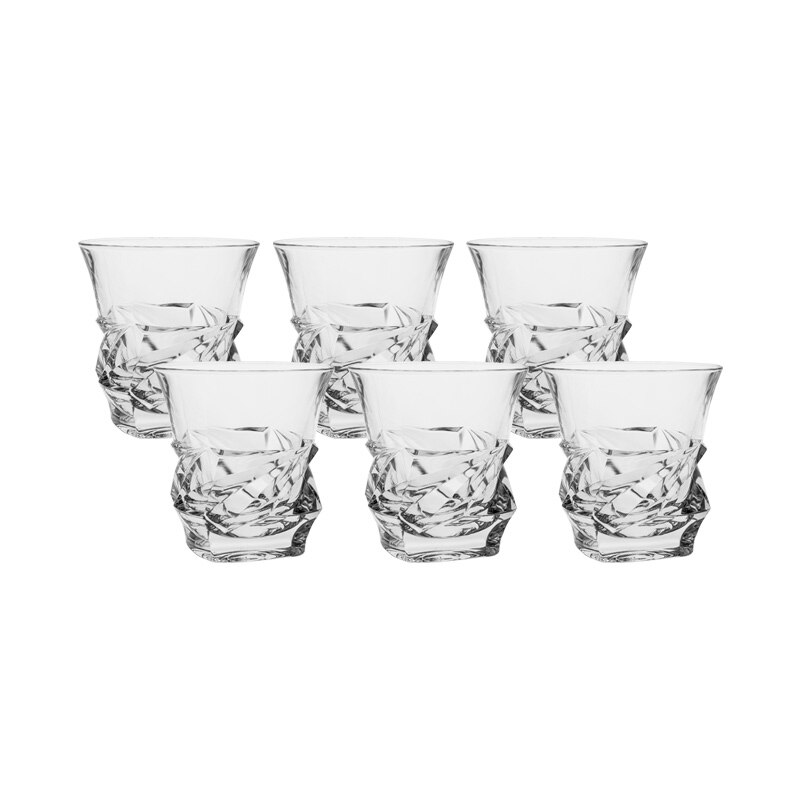 Set 6 Pahare Whiskey Dynamic, Cristal Bohemia, 300 ml