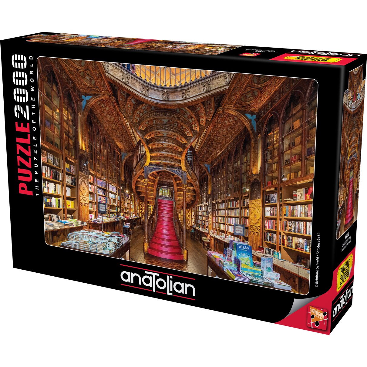 Puzzle Bookstore Lello, Anatolian, 2000 de piese
