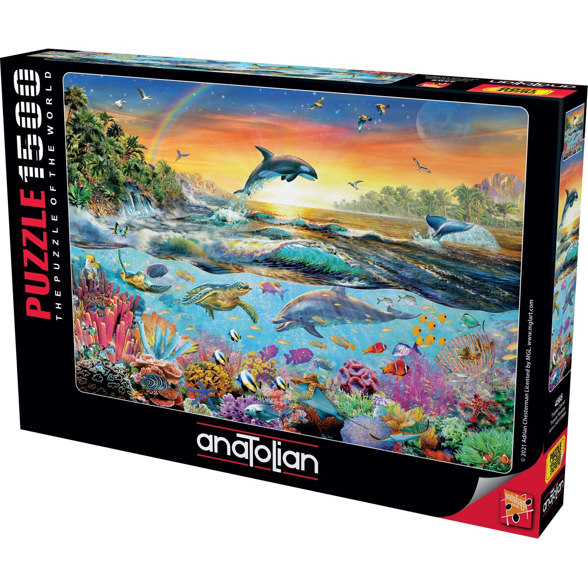 Puzzle Tropical Paradise, Anatolian, 1500 de piese