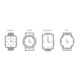 Мъжки часовник Certina DS-1 Powermatic 80 Special Edition C029.426.11.091.60, Неръждаема стомана, 10 ATM, Сребро