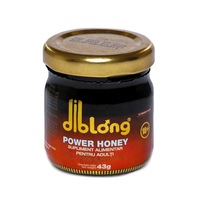 Diblong Power Honey - supliment alimentar pentru adulti cu miere si asocieri de plante care sustin sanatatea sexuala si functia de reproducere, 43 g