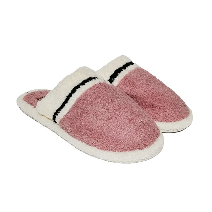 Papuci casa dama Trendd Fluffy Duo, Mov, 38-39