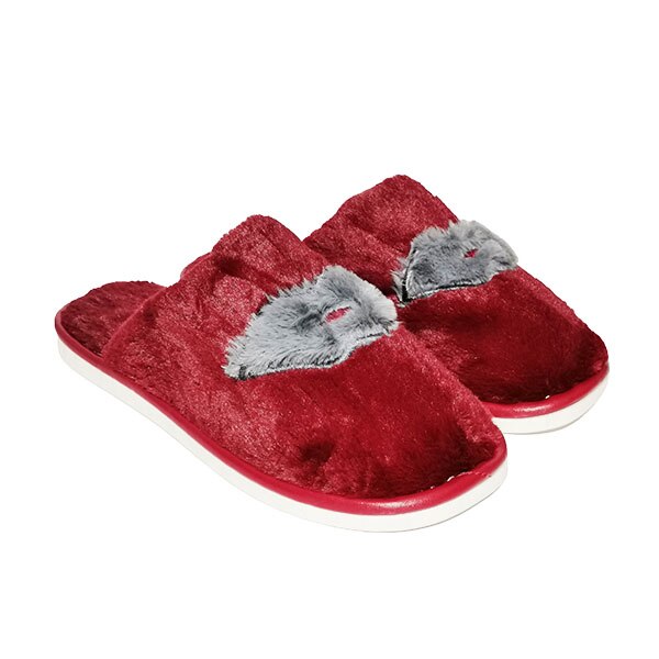 Papuci casa dama Trendd Kiss, Grena, 38-39