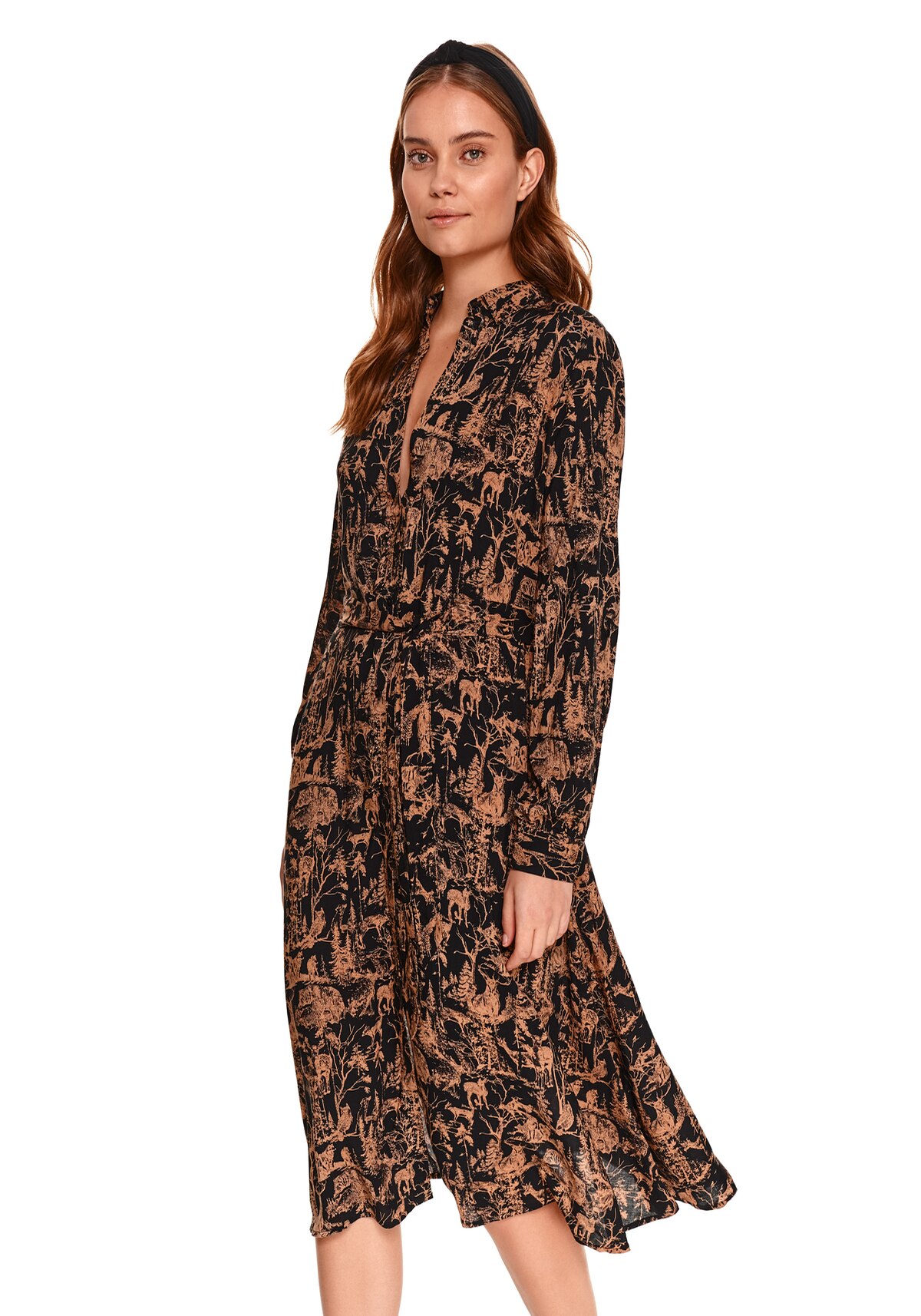 Rochie femei, TOP SECRET, SSU3845, Negru