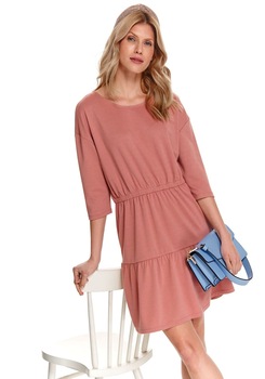 Rochie femei, TOP SECRET, SSU3085, Roz inchis, 40 Rochie femei, TOP SECRET, SSU3085, Roz inchis, 40