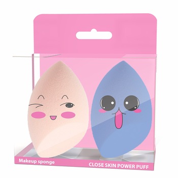 Set bureti Beauty Blender, Lila Rossa, forma tesita, pentru aplicarea fondului de ten, 2 buc Set bureti Beauty Blender, Lila Rossa, forma tesita, pentru aplicarea fondului de ten, 2 buc