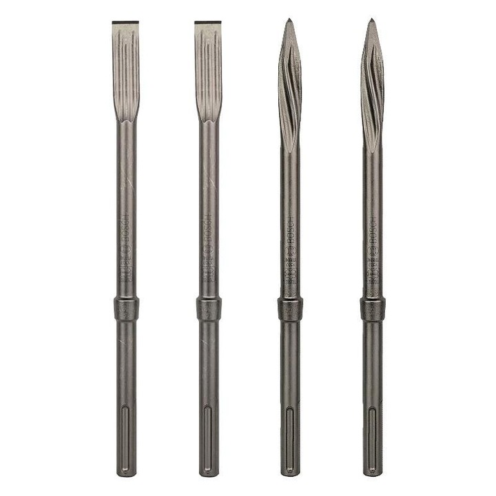 Set dalti si spituri Bosch SDS-Max, 400 mm, 4 buc