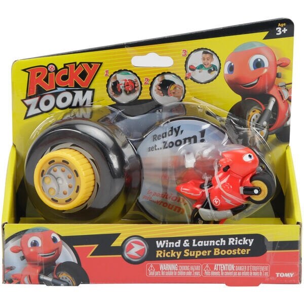 Motocicleta cu Lansator Ricky Zoom,Wind & Launch Ricky