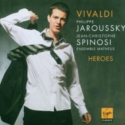 Philippe Jaroussky, Laurence Paugam, Daniela Nuzzoli, Petr Ruzicka, Yoko Nakamura-Heroes-Vivaldi-CD