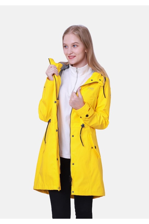 Trenci impermeabil Dingy Weather, Wendy Arabian Spice, Poliester, Galben, Galben