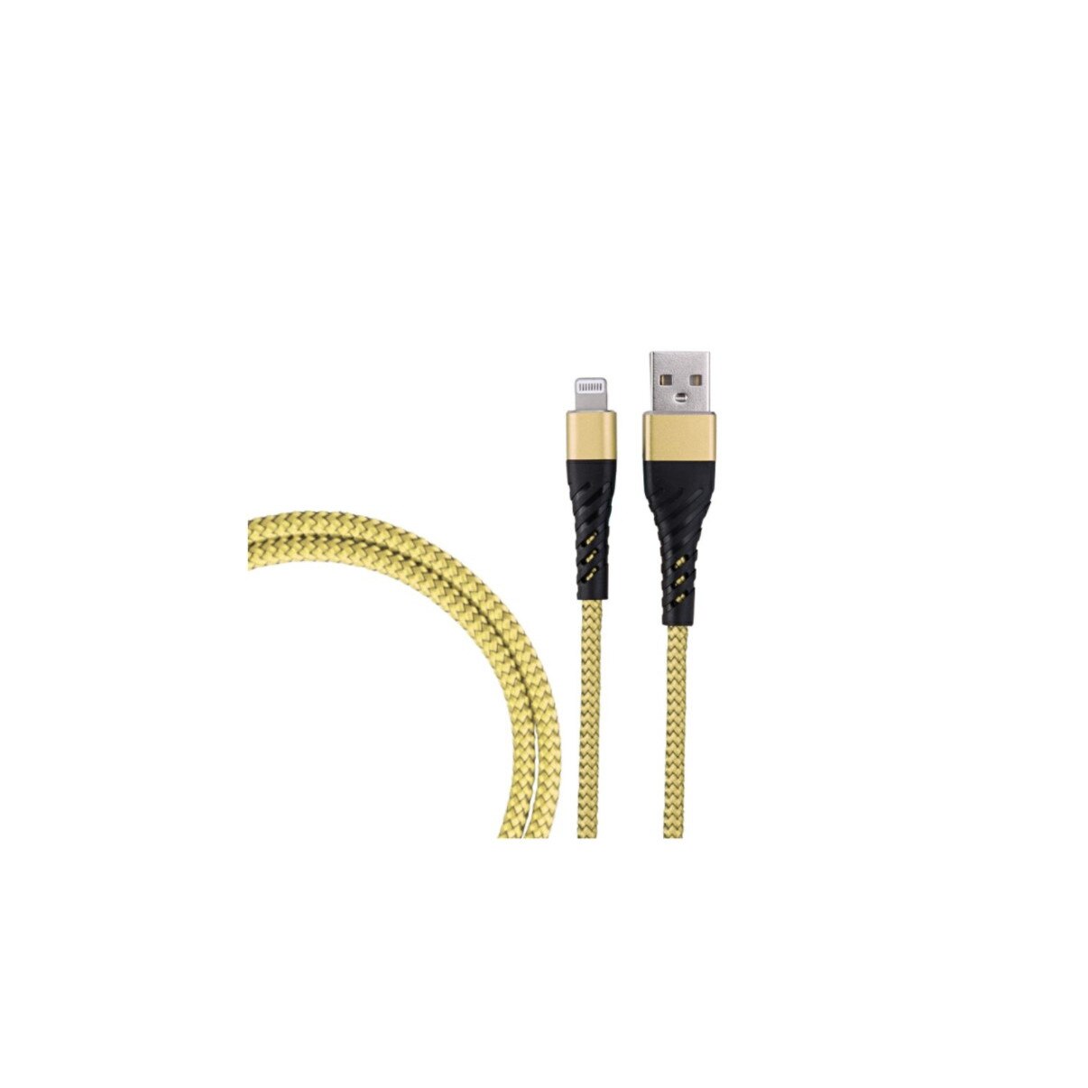 Cablu de incarcare USB la Lightning, lungime 1M, Gold