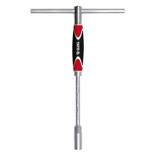 Cheie tubulara tip T, Yato YT-1559, maner rotativ, 15 mm, Cr-V