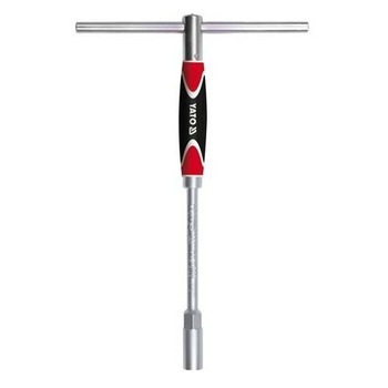 Cheie tubulara tip T, Yato YT-1559, maner rotativ, 15 mm, Cr-V Cheie tubulara tip T, Yato YT-1559, maner rotativ, 15 mm, Cr-V
