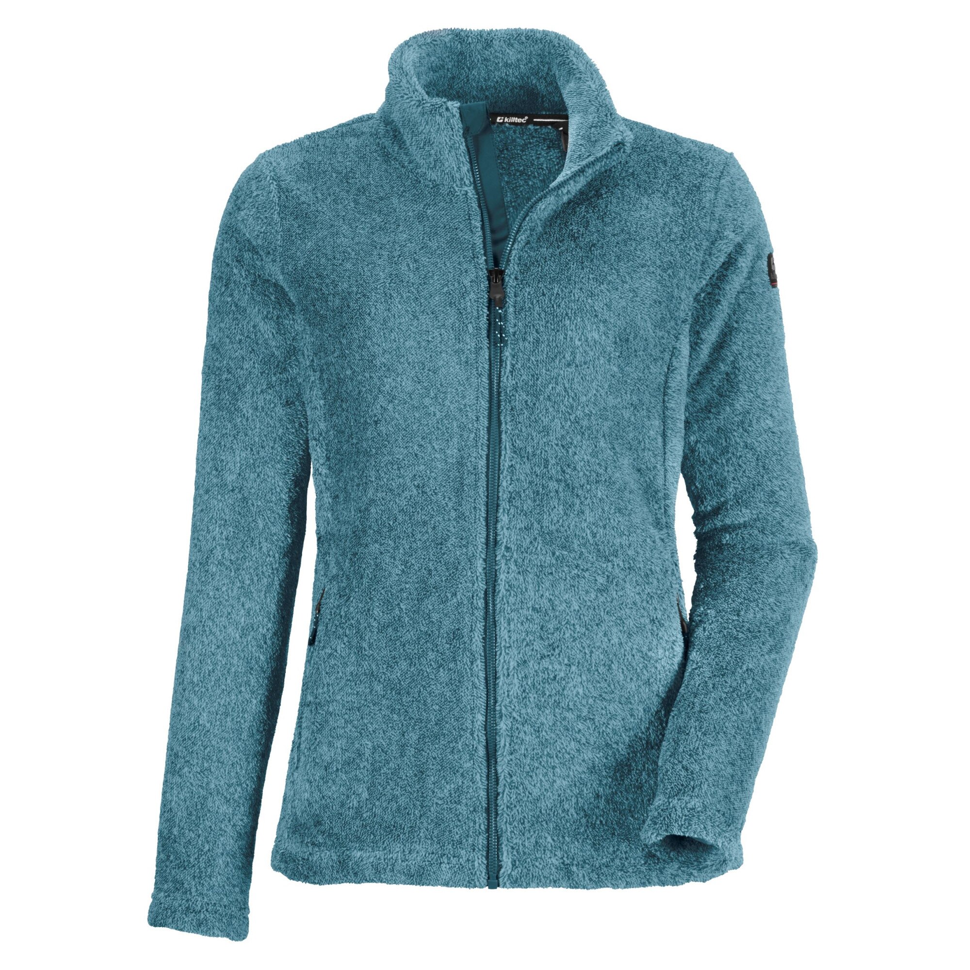 Jacheta fleece KOW 134 WMN JCKT Killtec, Albastru turcoaz