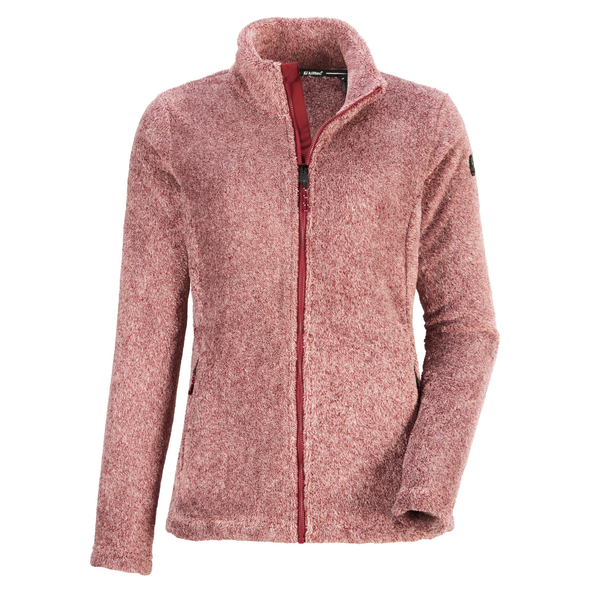 Jacheta fleece KOW 134 WMN JCKT Killtec, Rosu visiniu