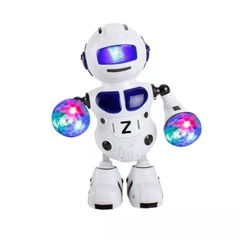 Robotel interactiv cu fascicul de lumina, muzica si activitati, pentru copii Robotel interactiv cu fascicul de lumina, muzica si activitati, pentru copii