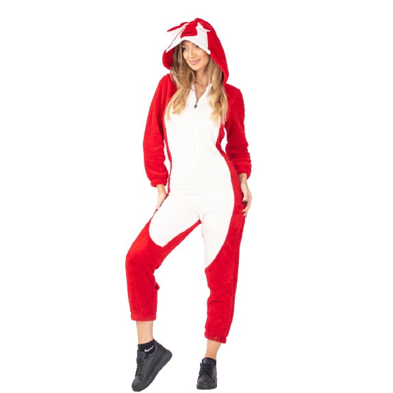 Salopeta dama Rheanna, Alb Rosu