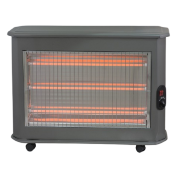 Radiator cu Quartz de Podea, Pentru Incaperi pana la 36m², 3 Trepte de Incalzire, Sistem de Protectie, Usor de Manevrat, Randament Ridicat, Gri Radiator cu Quartz de Podea, Pentru Incaperi pana la 36m², 3 Trepte de Incalzire, Sistem de Protectie, Usor de Manevrat, Randament Ridicat, Gri