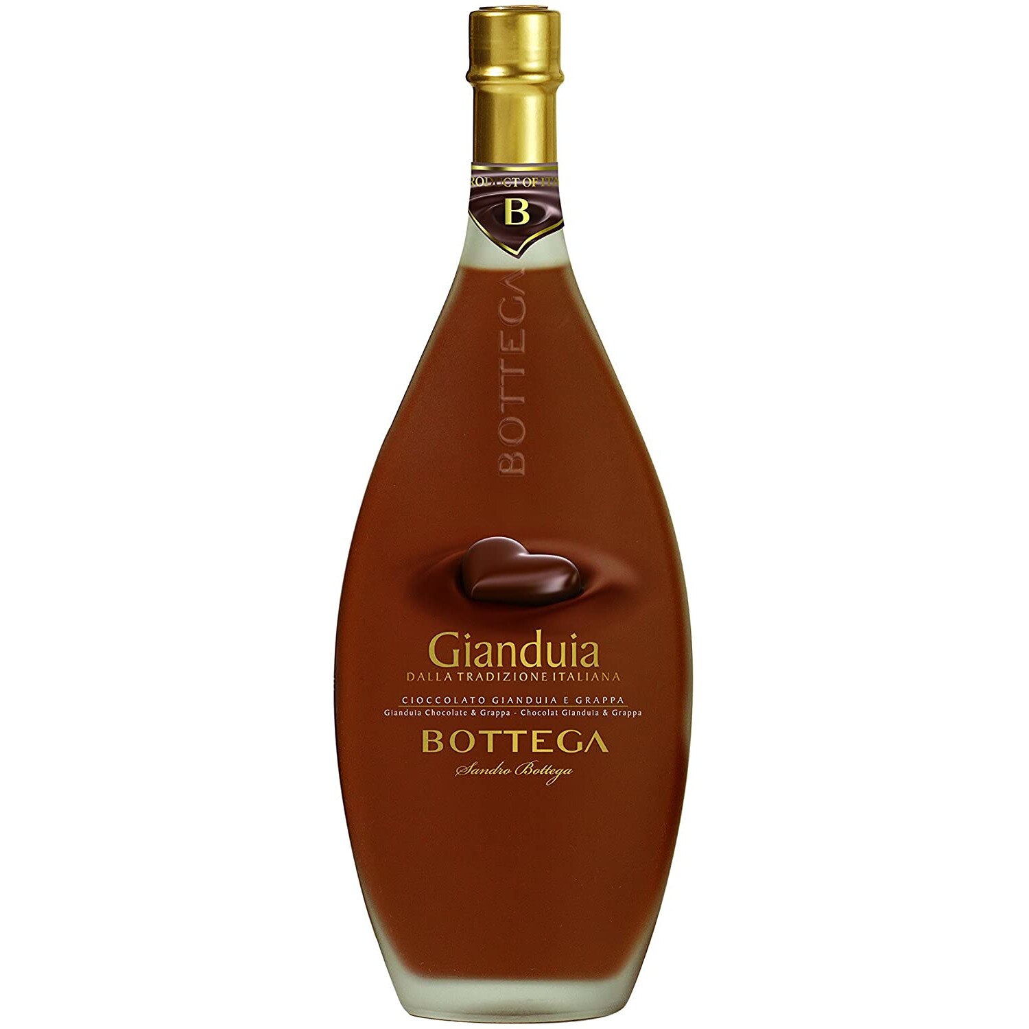 Lichior Bottega Gianduia, Ciocolata, 500 ML, 17%
