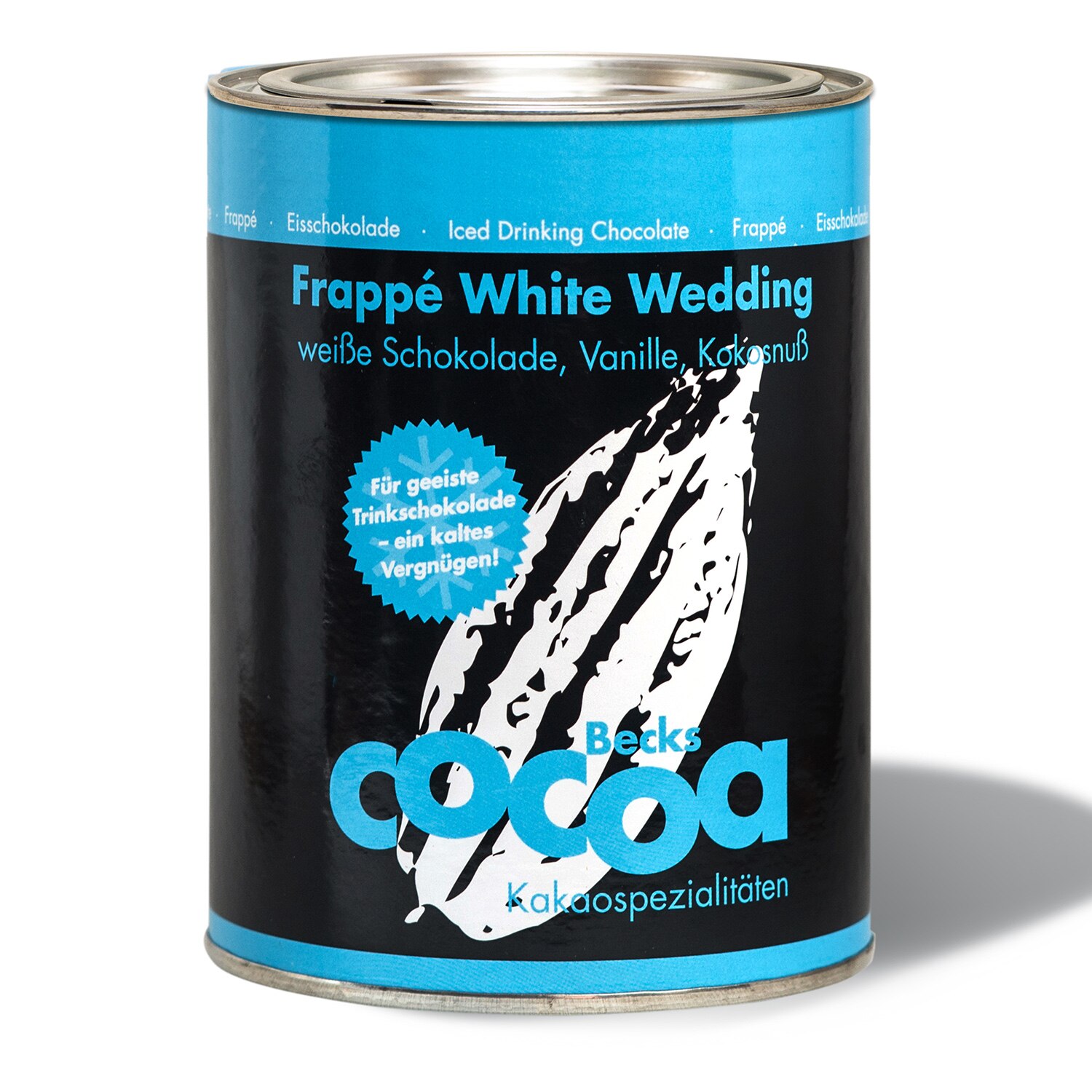 Ciocolata calda Becks Cocoa White Wedding Frappe, 250 g