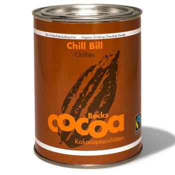 Ciocolata calda Becks Cocoa Chill Bill, Organic, 250 g Ciocolata calda Becks Cocoa Chill Bill, Organic, 250 g
