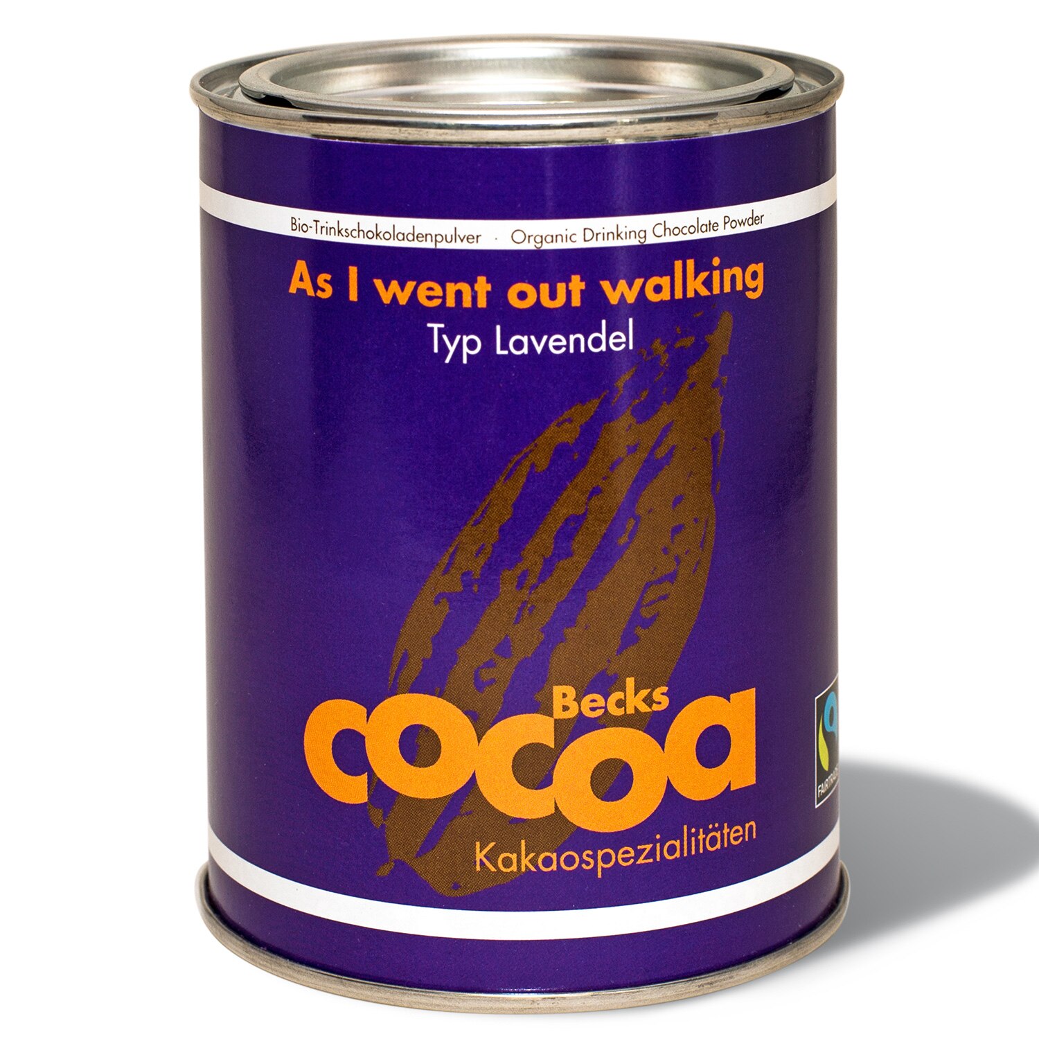 Ciocolata calda Becks Cocoa As I went out walking, Organic, 250 g