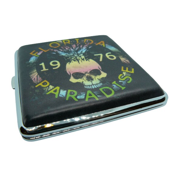 Tabachera pentru tigari Skull 06483 M2, 20 tigarete