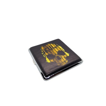 Tabachera pentru tigari Skull 06483 M7, 20 tigarete Tabachera pentru tigari Skull 06483 M7, 20 tigarete