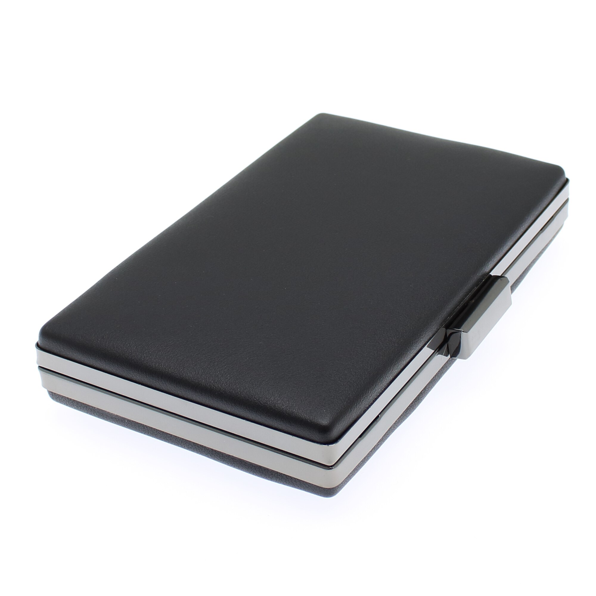 Geanta plic, clutch pentru dama, din piele ecologica, Negru, 19x12x3 cm - GND44