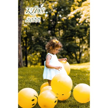Calendar de Perete 2022, KIDS, 31,5x48cm, 12 File si Coperta, spira metalica dubla Calendar de Perete 2022, KIDS, 31,5x48cm, 12 File si Coperta, spira metalica dubla