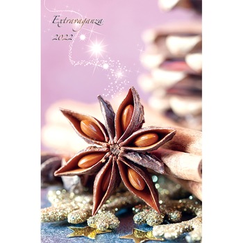 Calendar de Perete 2022, EXTRAVAGANZA, 31,5x48cm, 12 File si Coperta, spira metalica dubla Calendar de Perete 2022, EXTRAVAGANZA, 31,5x48cm, 12 File si Coperta, spira metalica dubla