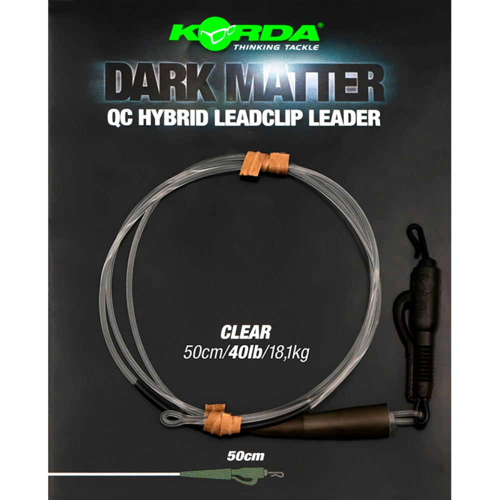 Accesoriu pescuit, KORDA Dark Matter Leader 50cm