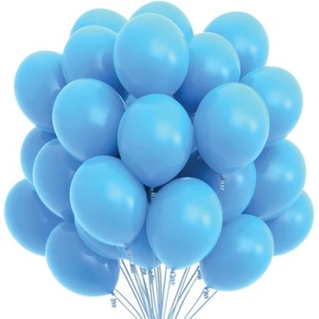 Set 100 baloane bleo 28 cm Set 100 baloane bleo 28 cm