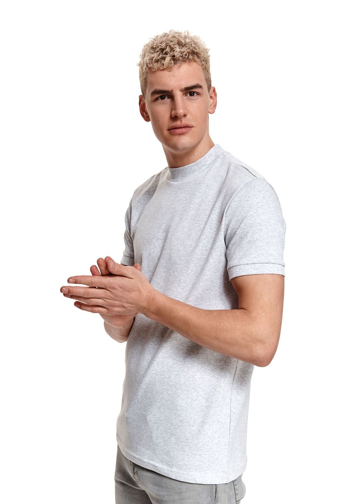 Tricou barbati, TOP SECRET, SPO5059, Multicolor