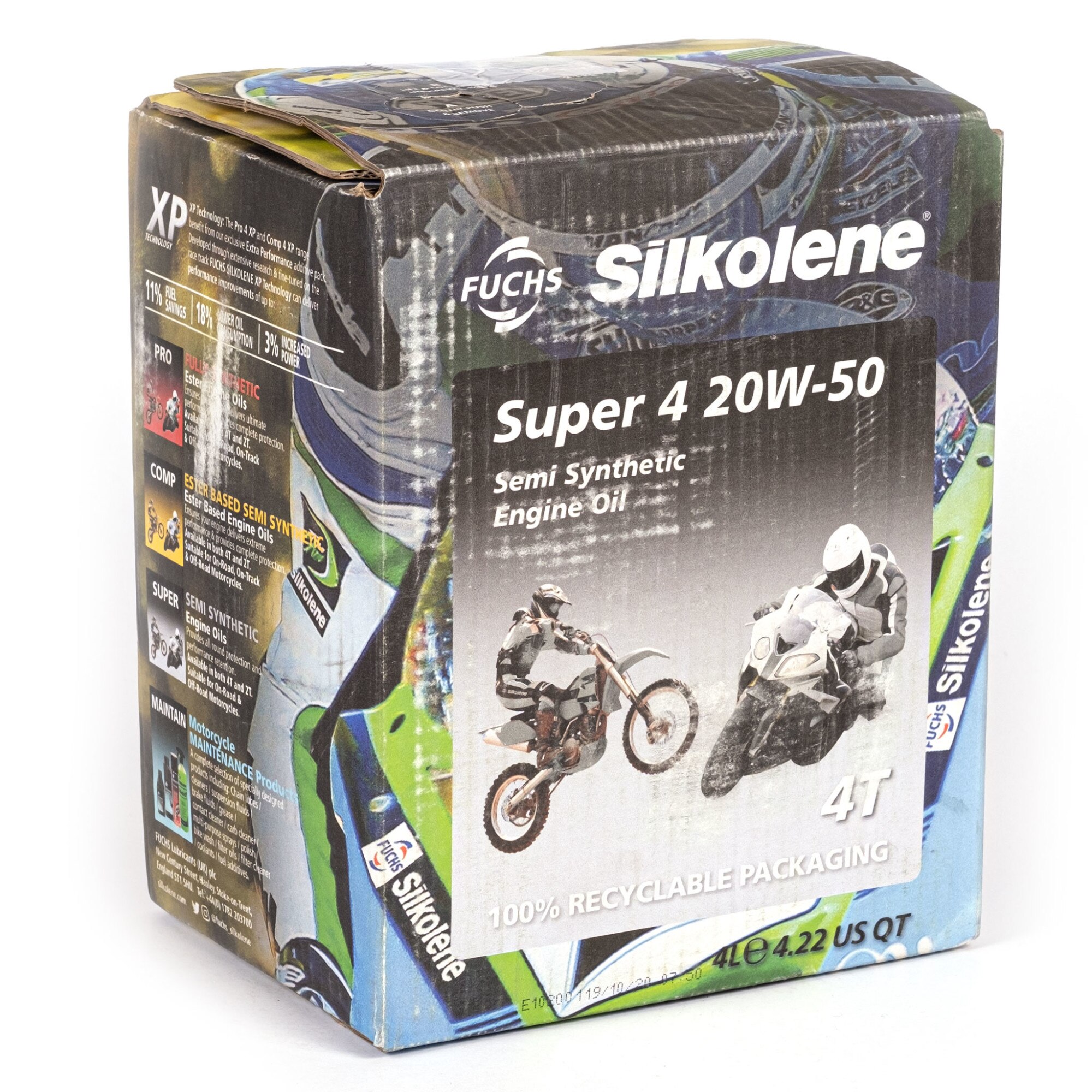 Ulei motor, Fuchs Silkolene Super 4 20W50 4T, 4 l