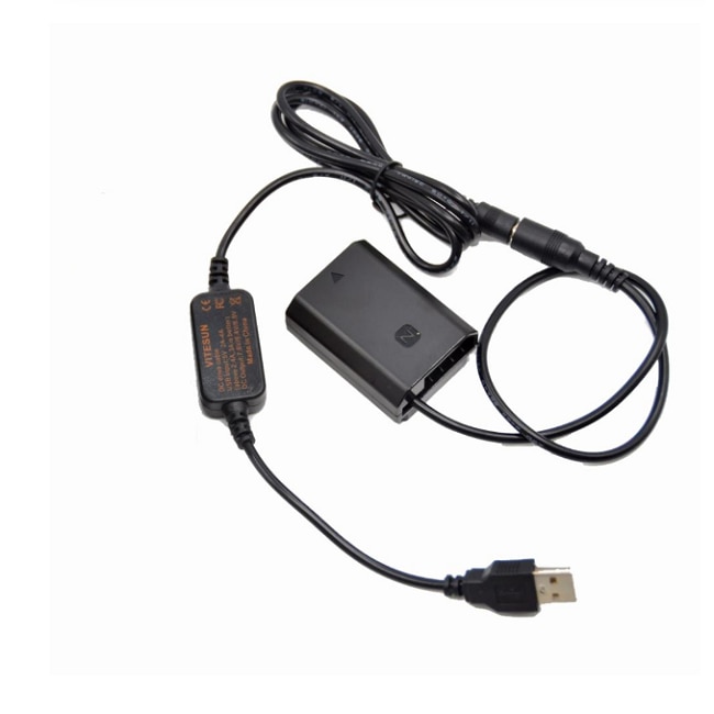 USB адаптер, AC-FZ100 съединител DR-FZ100 NP-FZ100, съвместим със Sony ...