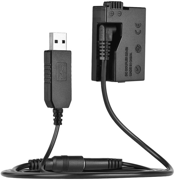 USB адаптер ACK-E8 съединител, DR-E8 LP-E8, съвместим с Canon