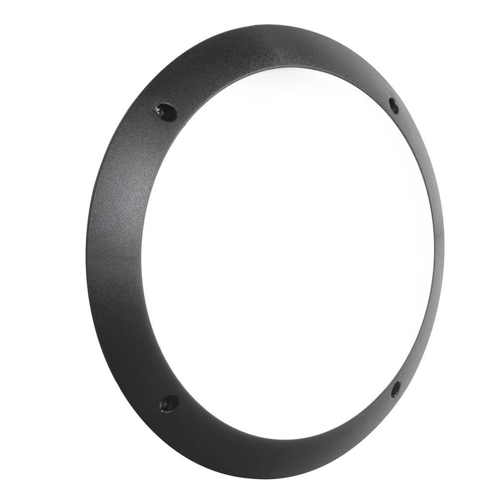 Plafoniera Lucia 1xE27 Negru IP66 Backlit