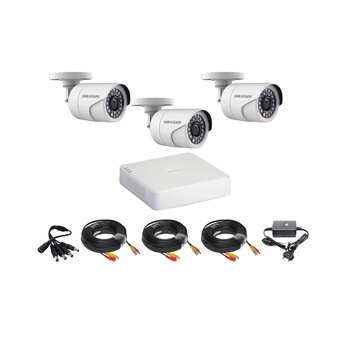 Kit supraveghere video 3 camere Hikvision 2MP, FULL HD, 1080P, IR 20m,accesorii montaj incluse, aplicatie Hik-Connect, usor de configurat Kit supraveghere video 3 camere Hikvision 2MP, FULL HD, 1080P, IR 20m,accesorii montaj incluse, aplicatie Hik-Connect, usor de configurat